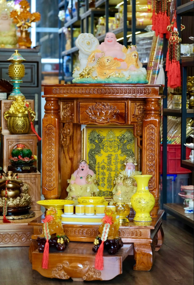 Tượng Thần Tài Thổ Địa Đá Aventurine